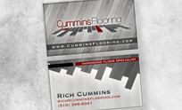 Cummins Flooring Business Card