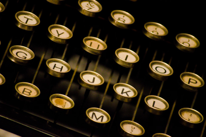 Typewriter Photography