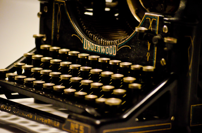 Typewriter Photography